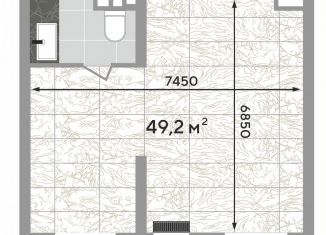 Помещение свободного назначения на продажу, 49.2 м2, Москва, жилой комплекс Зорге 9, 9Ас5