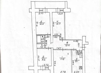 Продажа 4-ком. квартиры, 75.8 м2, Туймазы, улица Островского, 7