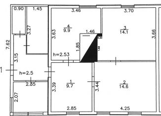 Продается 2-ком. квартира, 48.3 м2, Кировская область, Молодёжная улица, 2