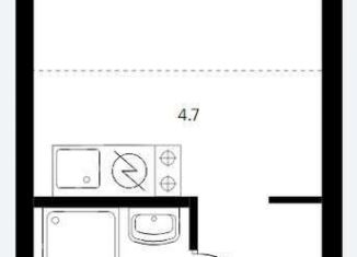 Продаю квартиру студию, 19.8 м2, Новороссийск, улица Григорьева, 12, ЖК Черноморский-2