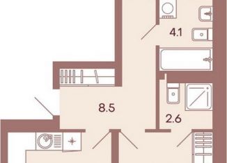 Продам 2-комнатную квартиру, 68 м2, Пенза, жилой комплекс Норвуд, с4