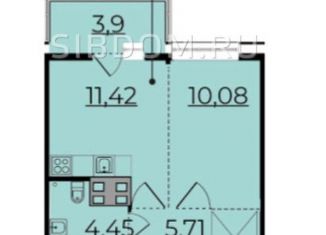 Продаю квартиру студию, 35.8 м2, Иркутск, Ленинский округ