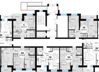 Продается квартира студия, 36.4 м2, Самара, Красноглинский район