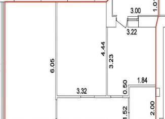 Продажа 2-комнатной квартиры, 55.6 м2, поселок городского типа Стройкерамика, улица Нестора Постникова, ЖК Видный