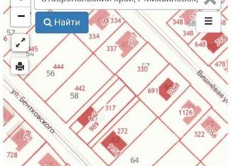 Продаю участок, 9.1 сот., Михайловск, улица Бентковского, 68