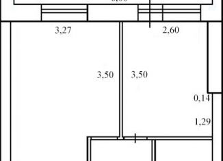 Продам 1-комнатную квартиру, 34 м2, село Отрадное, микрорайон Солнечный, 14