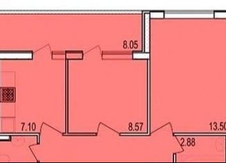 Продаю 2-ком. квартиру, 46 м2, Краснодар, Беговая улица, 56к3, Беговая улица