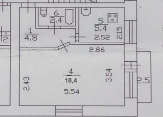 Продам 1-ком. квартиру, 30.9 м2, Кронштадт, Широкая улица, 4