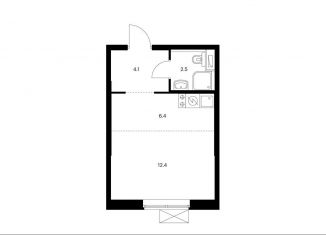 Продаю квартиру студию, 25.4 м2, поселение Московский, ЖК Саларьево Парк