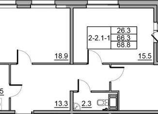 Продам 3-комнатную квартиру, 69 м2, Санкт-Петербург, Детский переулок, 4к2, метро Московские ворота