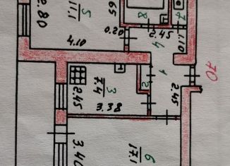 Сдается в аренду 2-комнатная квартира, 47.6 м2, Орёл, улица Андрианова, Советский район