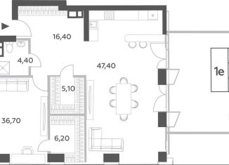 Продаю 2-комнатную квартиру, 139 м2, Москва, метро Раменки, проспект Генерала Дорохова, вл1к1