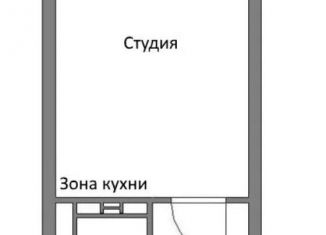 Продаю квартиру студию, 10 м2, Москва, Окская улица, 2, район Кузьминки