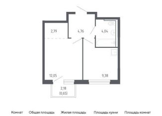 Продажа 1-комнатной квартиры, 33.7 м2, Тюменская область