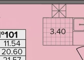 Продаю квартиру студию, 21.6 м2, деревня Новое Девяткино