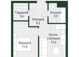 Продаю 1-комнатную квартиру, 36.5 м2, Челябинская область, Спортивная улица