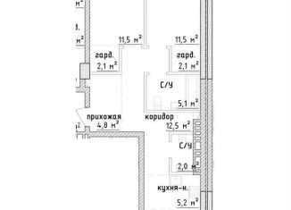 Продаю 3-ком. квартиру, 73 м2, Самара, Галактионовская улица, Ленинский район