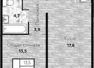 Продается однокомнатная квартира, 39.9 м2, Новосибирск, Дзержинский район