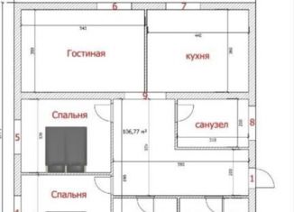 Продам дом, 107 м2, посёлок Голубево, Ручейная улица