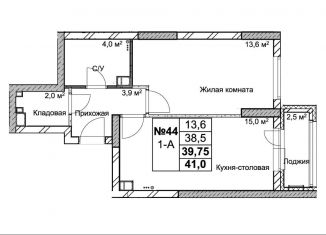 Продажа однокомнатной квартиры, 40.8 м2, Нижегородская область, Комсомольский микрорайон, 17