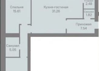 Продам 2-комнатную квартиру, 87.7 м2, Тюменская область, улица Тимофея Кармацкого, 7к1