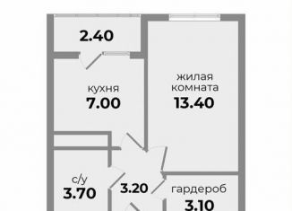 Продажа 1-комнатной квартиры, 29.8 м2, Михайловск, Прекрасная улица, 19