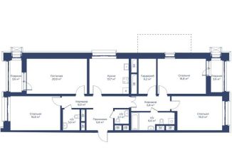 Продается 4-комнатная квартира, 125.8 м2, Мытищи