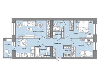 Продается трехкомнатная квартира, 80 м2, Удмуртия, улица Строителя Николая Шишкина, 11к1