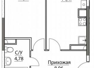 Продаю двухкомнатную квартиру, 59.3 м2, посёлок Красный Бор