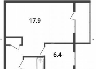 Продам 1-комнатную квартиру, 31 м2, Санкт-Петербург, улица Руставели, 24, метро Гражданский проспект