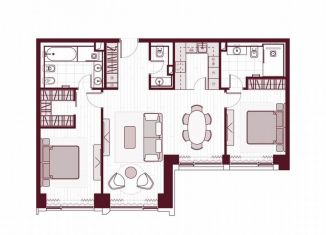 Продается 3-комнатная квартира, 95.6 м2, Москва, САО, Ленинградский проспект, 37/1