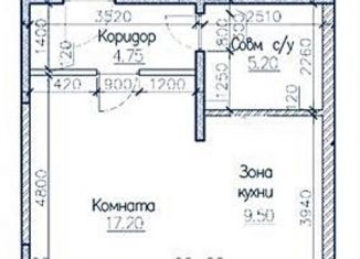 Продается 1-комнатная квартира, 45 м2, Иркутск, улица Баррикад, 189А