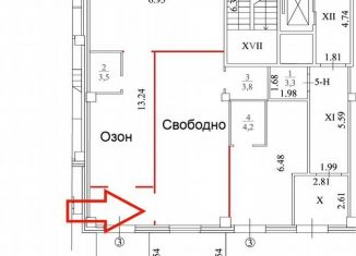 Аренда помещения свободного назначения, 41 м2, Архангельск, Ленинградский проспект, 105