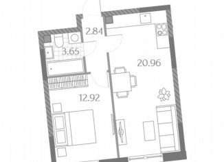 Продам 1-комнатную квартиру, 40.4 м2, Москва, Ильменский проезд, 2, метро Верхние Лихоборы