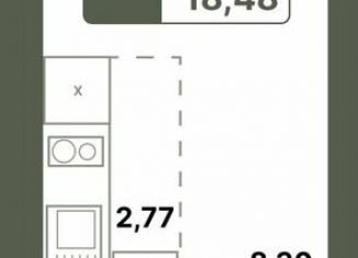 Продажа однокомнатной квартиры, 18.5 м2, село Миловка