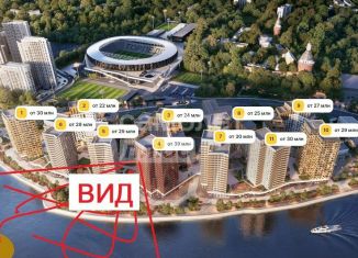 Продается трехкомнатная квартира, 107.4 м2, Москва, метро Пролетарская, жилой комплекс Форивер, 4