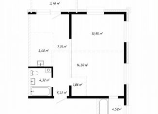 Продается 3-ком. квартира, 61.1 м2, Иркутская область