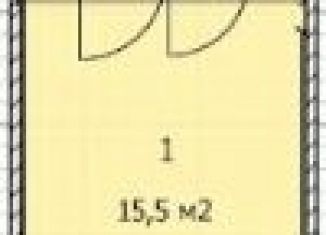 Квартира на продажу студия, 15.5 м2, Москва, Ореховый бульвар, 39к1, метро Зябликово