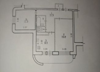 Продам двухкомнатную квартиру, 51.4 м2, Череповец, улица Наседкина, 23