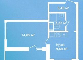 Однокомнатная квартира на продажу, 32.4 м2, Кировск