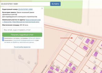 Продаю земельный участок, 5.7 сот., Краснодар, Прикубанский округ, Римский проспект