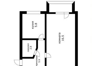 Продам 1-комнатную квартиру, 31 м2, Краснодар, Славянская улица, 83, Прикубанский округ