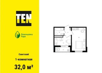 Продажа однокомнатной квартиры, 32 м2, Ростов-на-Дону, Советский район, проспект Маршала Жукова, 13/1