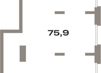 Продажа помещения свободного назначения, 75.9 м2, Тюмень, Причальная улица, 11, Центральный округ