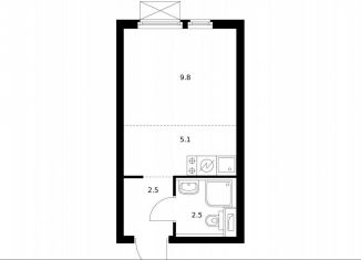 Продаю квартиру студию, 19.9 м2, Котельники