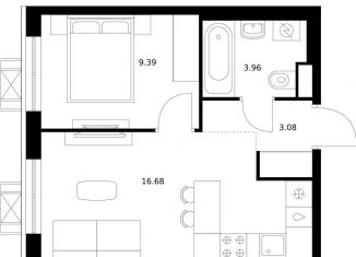 Продаю 1-комнатную квартиру, 33.1 м2, Улан-Удэ, улица Шмидта, 37А