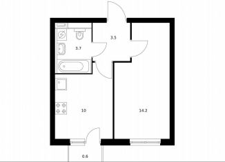 Продаю однокомнатную квартиру, 32 м2, Московская область