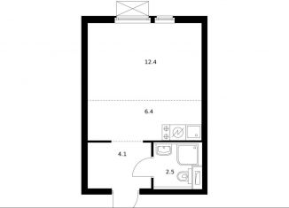 Продается квартира студия, 25.4 м2, Московская область, Яничкин проезд, 12к2