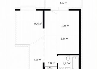 Продам 2-комнатную квартиру, 47.2 м2, Иркутск