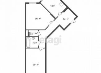 Продажа 2-ком. квартиры, 58.5 м2, Крым, Мраморный переулок, 36